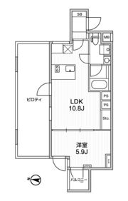 ﾋﾞﾊﾞﾘｰﾎｰﾑｽﾞ石神井台の間取り画像
