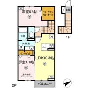 D-ROOM N.Tの間取り画像