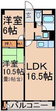 神明台住宅の間取り画像
