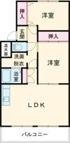 エスポワールの間取り画像