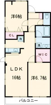 Raffles北通りの間取り画像