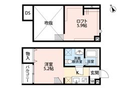 サンティエ袋山の間取り画像