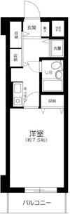 ライオンズマンション高津の間取り画像