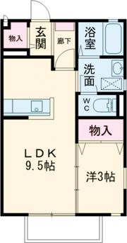 グッドラックの間取り画像
