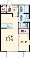 グッドラックの間取り画像
