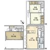 下間久里戸建の間取り画像