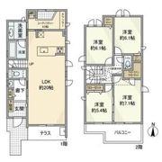 篠原西町戸建の間取り画像