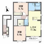 SAKURA Vの間取り画像