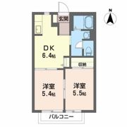 グリーン・アイ Aの間取り画像