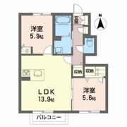 シャーメゾン・フォルトーナの間取り画像