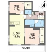 通町グランデの間取り画像