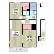 ファーストレジデンスの間取り画像