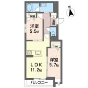 メゾン ド ヒロの間取り画像