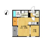 REGALEST宮城野原の間取り画像