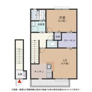 サンガーデン上川 Aの間取り画像
