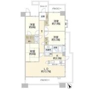 ファミール港陽ベイレジデンスの間取り画像