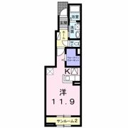 カルム 中里の間取り画像