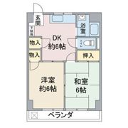 水野マンションの間取り画像