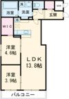 Erfolg千歳春日の間取り画像