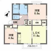 大町ガーデンライフの間取り画像