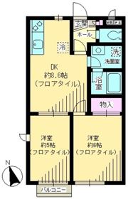 クレールアイCの間取り画像