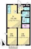 クレールアイCの間取り画像