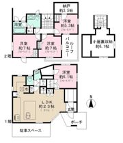 西生田一丁目戸建の間取り画像