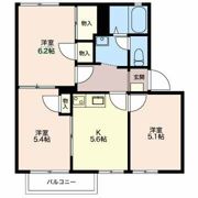 エクレール日永 Aの間取り画像