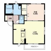 Casa de Luna Aの間取り画像