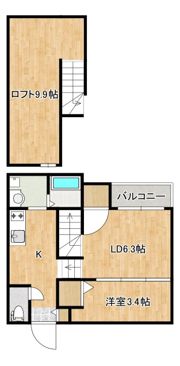 コアスクエアIIの間取り画像