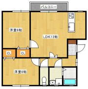 グランアムールの間取り画像