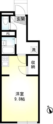 エスタシオン大成の間取り画像