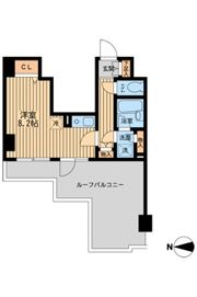 ドゥーエ西大島の間取り画像