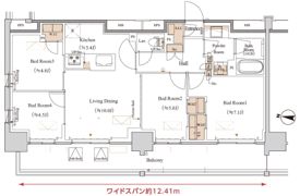 ブランシエスタ木場の間取り画像