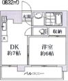 八千代フラットの間取り画像
