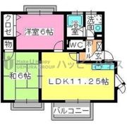 サンハイム日永田の間取り画像