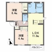 コートテラスの間取り画像