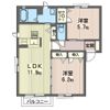 ライズ・プラミネントAの間取り画像