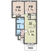 グリーンスクエアIの間取り画像
