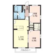 サンドエルの間取り画像