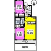 セピアコート弐番館の間取り画像