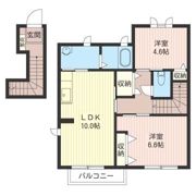 サンライズJの間取り画像