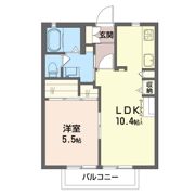 メゾンソレアードの間取り画像