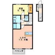 LEGAME(レガーメ)の間取り画像