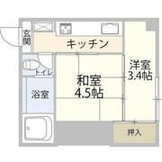 桜台マンションの間取り画像