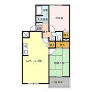 第2グリーンハイツの間取り画像