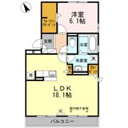 タウンリバティⅡの間取り画像