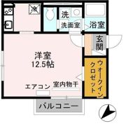 セジュールSAKAHANの間取り画像