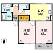 サンシャインNの間取り画像