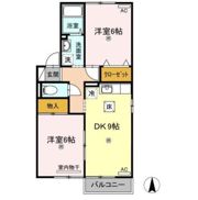 セジュール静の間取り画像